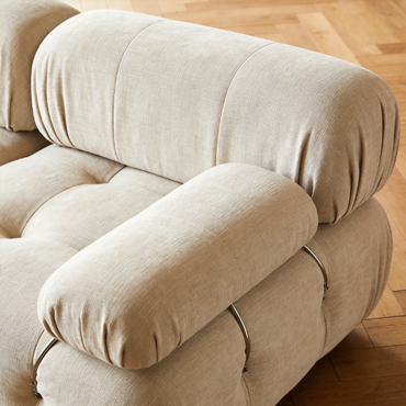 Custom sofa design and materials