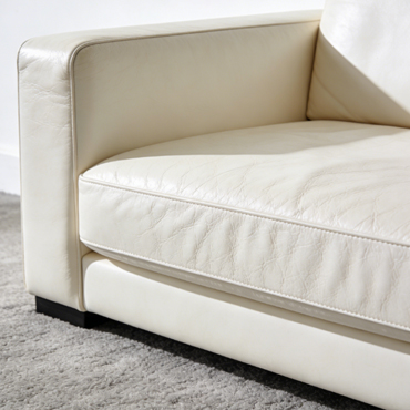 Premium sofa materials and textures